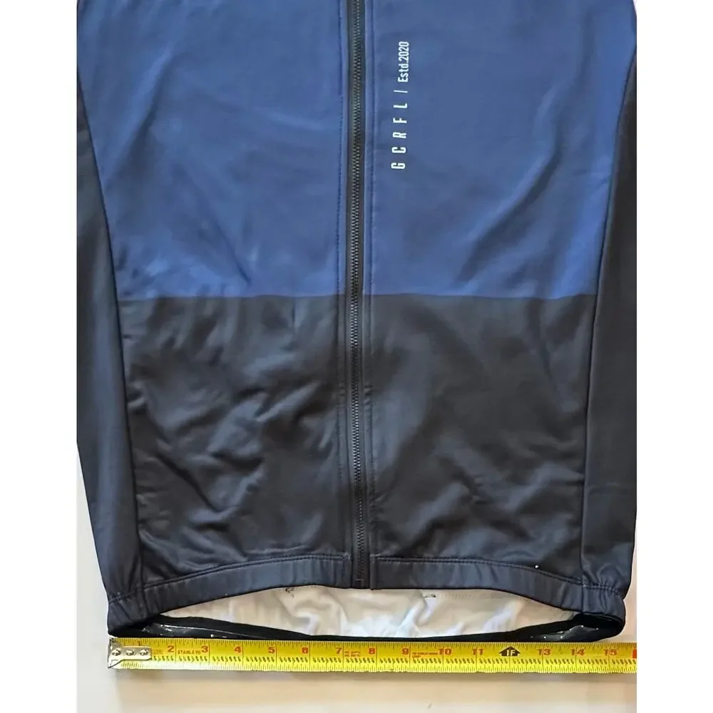 New GCRFL Winter Thermal Women's Cycling Jacket Cold Weather Windbreaker Blue